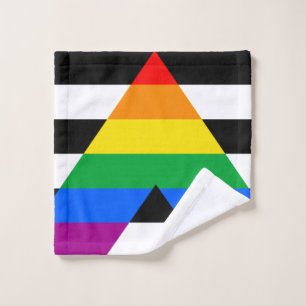 LGBTQ+ Ally Flag Wash Cloth