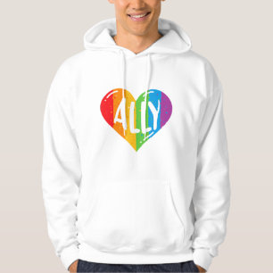 Lgbtq Ally For Gay Pride Men Women Children Hoodie