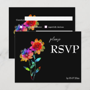 🌈 LGBTQ Budget Petals & Pride RSVP Card