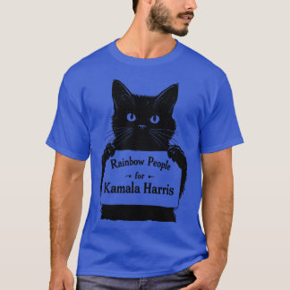 LGBTQ Cat soutient Kamala TShirt