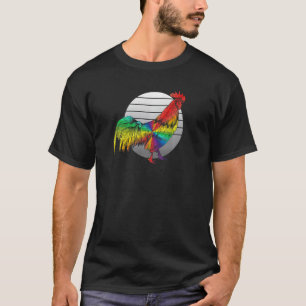 LGBTQ Chicken Gay Men Farmer Rainbow Pride Hen Pre T-Shirt