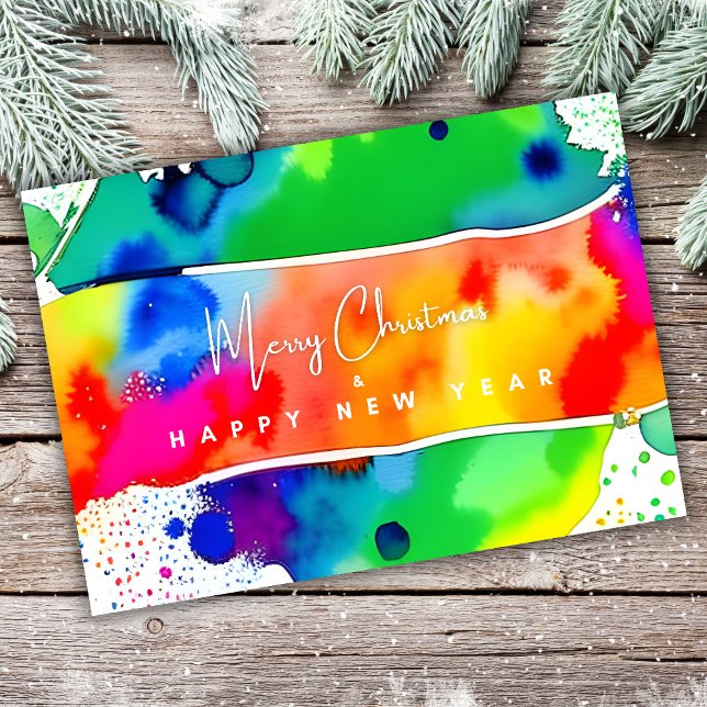 LGBTQ Christmas Holiday Postcard (Creator Uploaded)