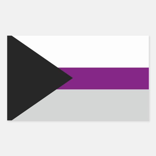 LGBTQ Demisexual Pride Sticker (Front)