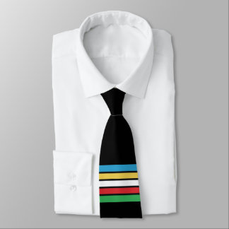 LGBTQ Disability Pride Rainbow Tie