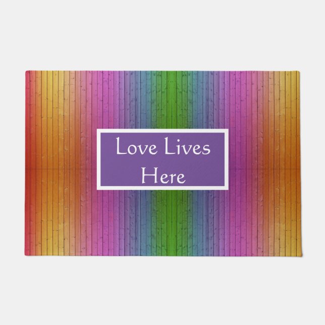 LGBTQ+ DOORMAT (Front)