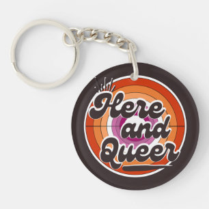 LGBTQ : Drapeau lesbien - Ici et Queer