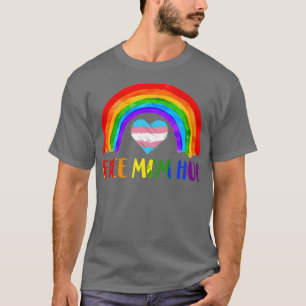 LGBTQ Free Mom Hugs Gay Pride LGBT Rainbow Mothers T-Shirt