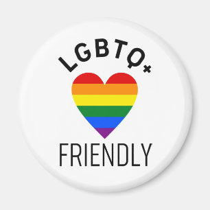 lgbtq friendly pride flag symbol love gay lgbt rai magnet