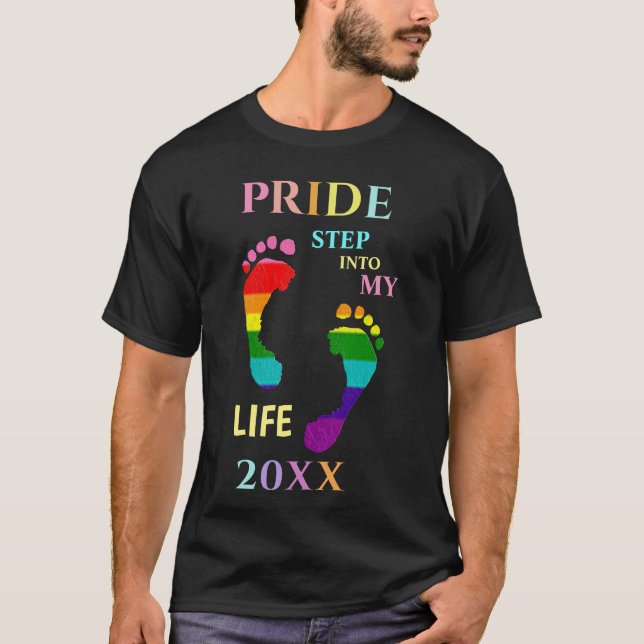 LGBTQ Gay Lesbian Rainbow Pride Equality Rights T-Shirt (Front)