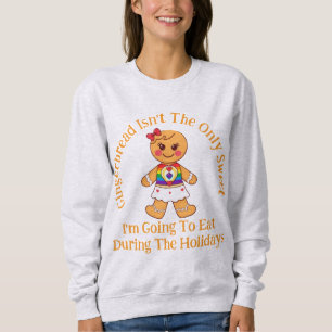 LGBTQ Gingerbread Girl Holiday Sweets Sweatshirt