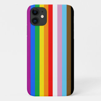 LGBTQ+ INCLUSIVE PRIDE FLAG iPhone 11 CASE