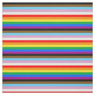 LGBTQ+ INCLUSIVE PRIDE FLAG FABRIC