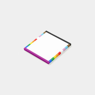 LGBTQ+ INCLUSIVE PRIDE FLAG POST-IT NOTES