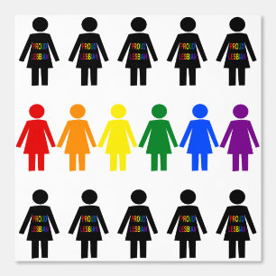 LGBTQ Lesbian Silhouette and Rainbow Ladies Wallpaper