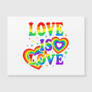 LGBTQ Love is Love Gay Pride LGBT Rainbow Flag