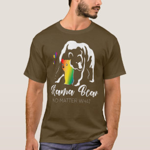 LGBTQ Mom Support LGBT Mama Bear Pride T-Shirt