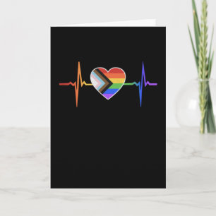LGBTQ Month Flag Transgender Love Matching Card
