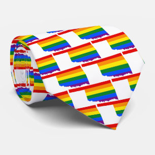LGBTQ OKLAHOMA PRIDE Cravate