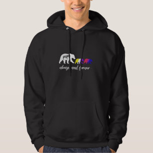 LGBTQ Papa Bear - Nonbinary Bisexual Hoodie