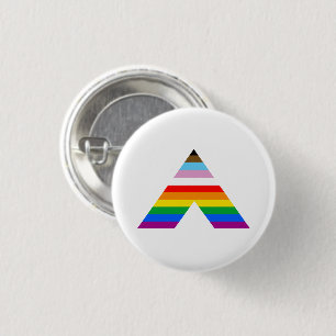 LGBTQ POC Ally Symbol 1 Inch Round Button