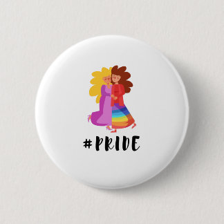 LGBTQ+ #Pride 2 Inch Round Button