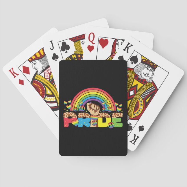LGBTQ - Pride and Rainbow Playing Cards (Back)