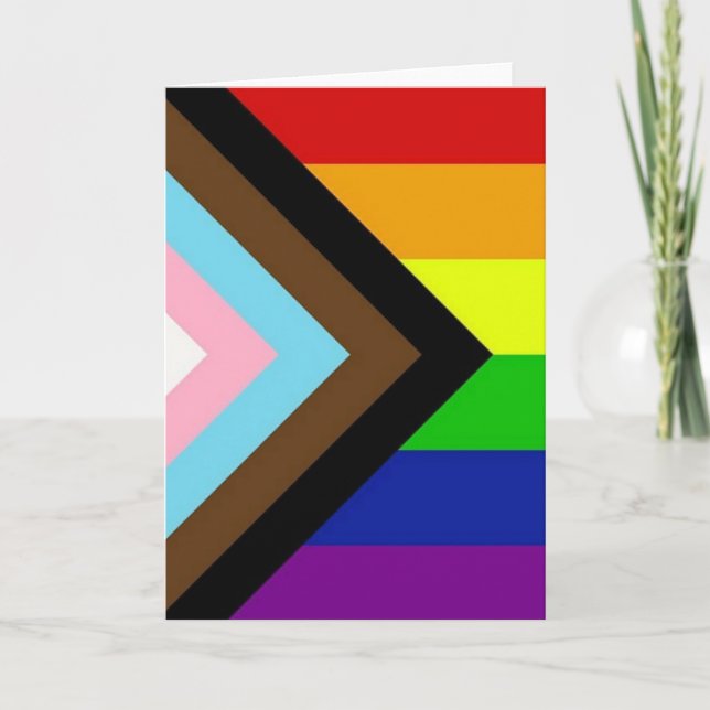 LGBTQ+ Pride Card (Front)