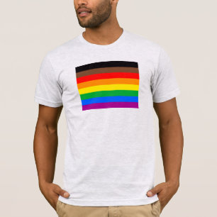 LGBTQ Pride Flag (8 Stripes) T-Shirt