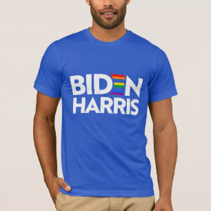 LGBTQ Pride for Biden Harris T-Shirt
