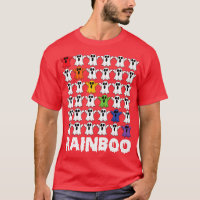 LGBTQ Pride Ghost Rainbow Boo Ghost Funny Rainboo