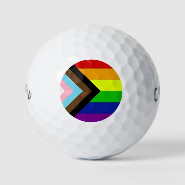 LGBTQ+ Pride Golf Balls (Front)