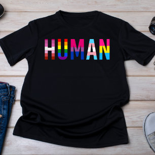 LGBTQ+ Pride Human T-Shirt