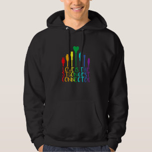 Lgbtq Pride Month Cable Connector 1 Hoodie