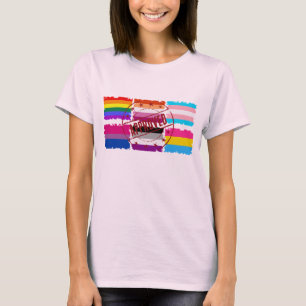 LGBTQ Pride Month Stripes Flags T-Shirt
