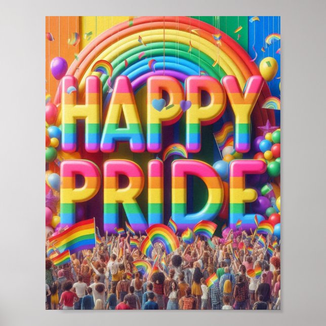 LGBTQ+ Pride Poster (Front)