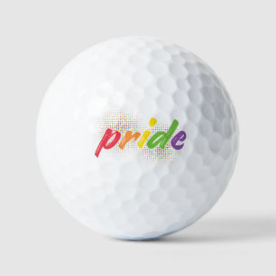 LGBTQ - Pride - Rainbow Colours Golf Balls