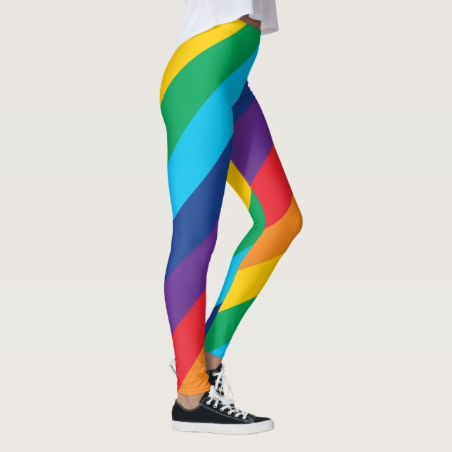 LGBTQ Pride Rainbow pattern Legging (Right)