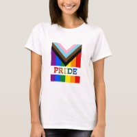 LGBTQ & Pride - Rainbow Progress Flag Lady fashion