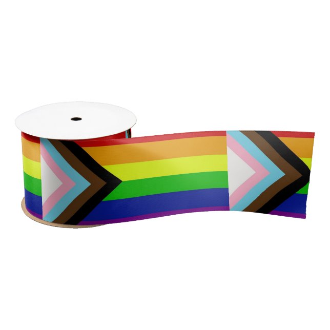 LGBTQ+ Pride Satin Ribbon (Spool)