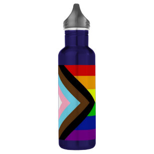 LGBTQ+ Pride Stainless Steel Water Bottle