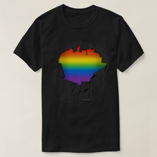 LGBTQ pride T-Shirt (Design Front)