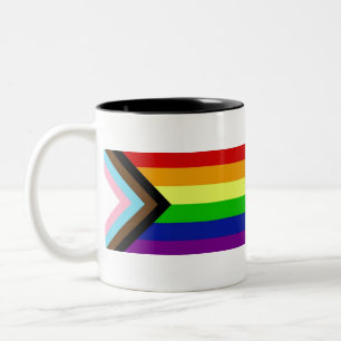 LGBTQ+ Pride Two-Tone Coffee Mug