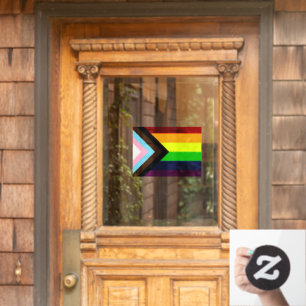 LGBTQ+ Pride  Window Cling