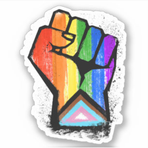 LGBTQ PROGRESS PRIDE FIST
