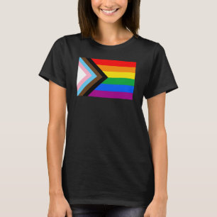 LGBTQ+ Progress Pride Flag T-Shirt