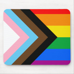 LGBTQ+ Progress Pride Mouse Pad