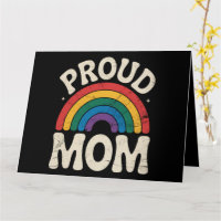 LGBTQ Proud Mom Gay Pride Rainbow Mother's Day