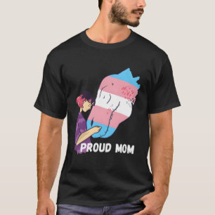 Lgbtq Proud Mother Transual Flag Transgender Daugh T-Shirt