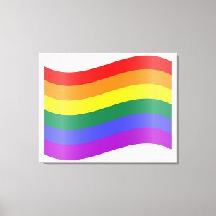 Lgbtq Rainbow Canvas Print