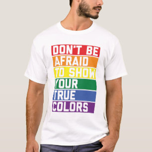 LGBTQ Rainbow Colours Pride Month Gift Idea T-Shirt
